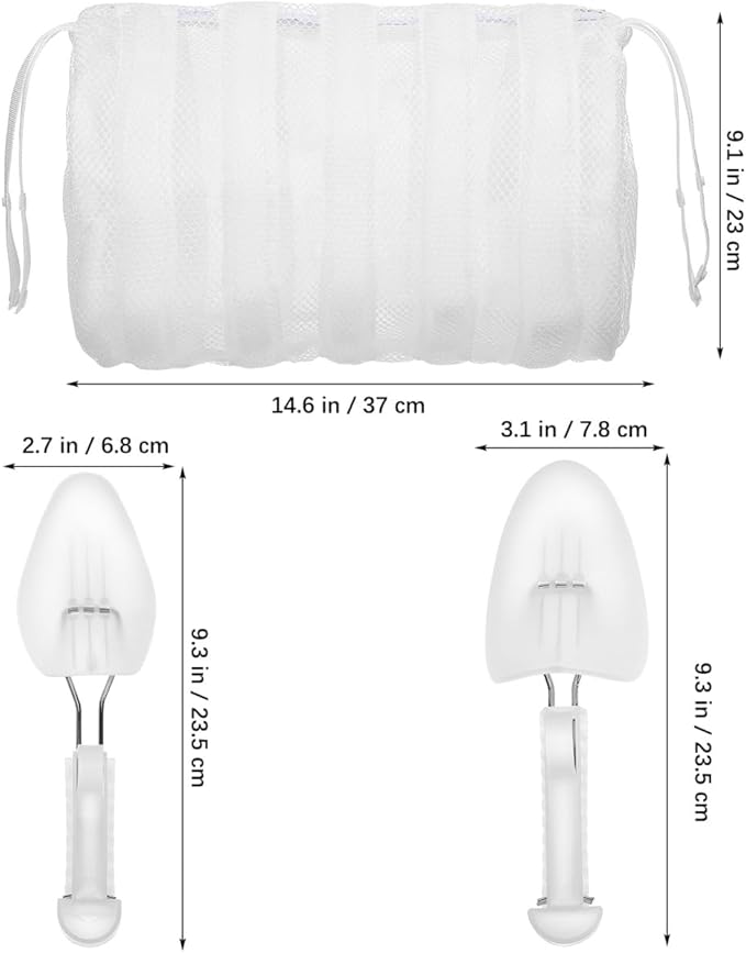 Mesh Shoe Laundry Bag with Stretcher - Image 7