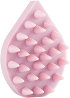 Pink Scalp Massage Brush, Silicone Hair Massager, Dry Shampoo, Curly and Straight Hair Brush, Shower Brush, Massage and Reduce Dandruff Styling Tools and Appliances