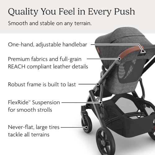 Vista V3 Convertible Single (Vista V3 Stroller / Greyson (Charcoal Mélange))