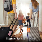 Luggage Tag for Suitcase (Gold / Vertical (2x3.5"))