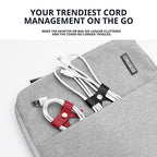 5 Pack Cord Organizer (Small / Purple)