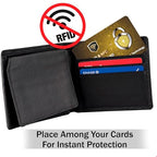 5 Pack RFID Blocking Card for Credit Debit ID Card (Golden PL)