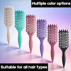 Curl Defining Brush for Curly Hair (1Pc Black)