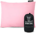 Wise Owl Outfitters Camping Pillow – Memory Foam Travel Pillow by WiseOwlOutfitters