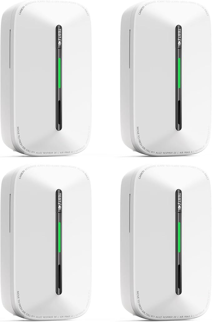 Jemay Plug in Carbon Monoxide Detector, Portable CO Detector by Jemay