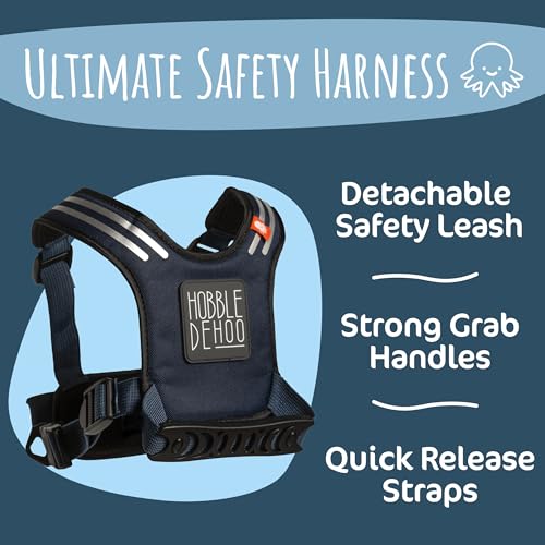 Autism Safety Harness with leash for Kids 2 (Blue)