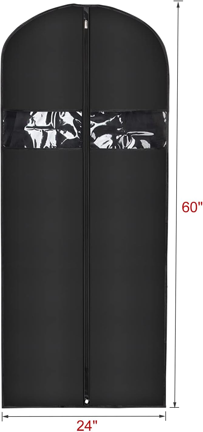 Univivi 16 Pack Suit Cover Bags 60 Inch Garment Bags - Image 2