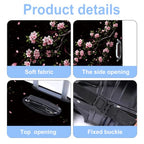 Luggage Cover Washable Suitcase Protector Anti (Cherry Blossom / M(fits 24-26Inch suitcase))