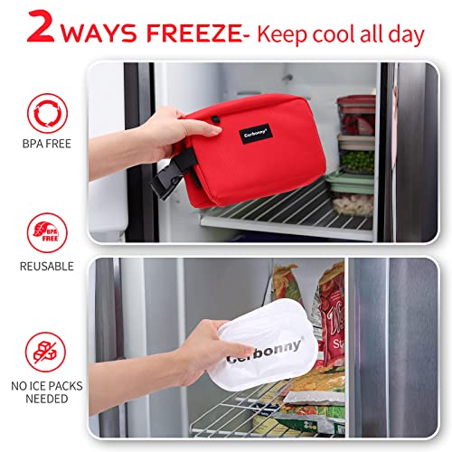 Small Insulated Bag (red-1)