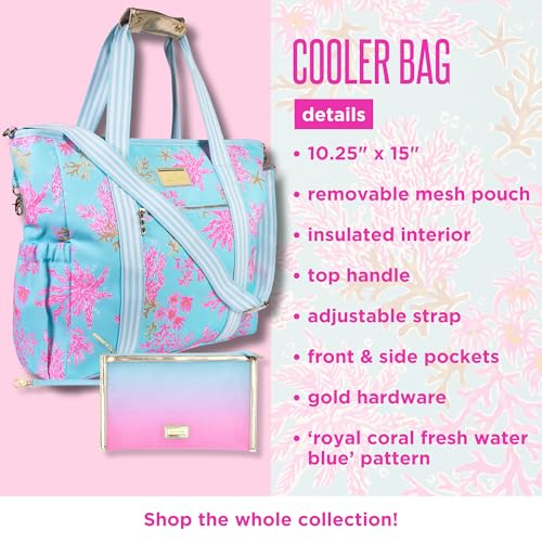 Insulated Cooler Tote (Royal Coral)
