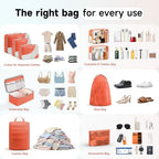 Packing Cubes for Travel (17 Orange)