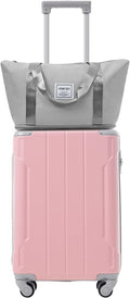 Merax Luggage Set 3 Piece, 20 Inch Carry on Spinner Suitcase by Merax
