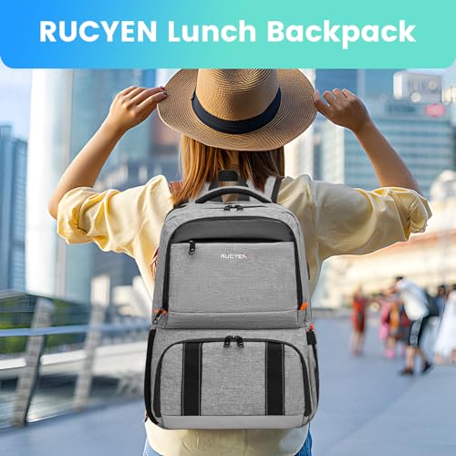Lunch Backpack (Gray / 15.6 inch)