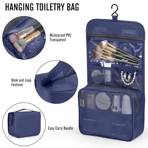 8 Set Packing Cubes for Travel Essentials (05 Indigo Blue)