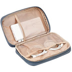 Travel Cord Organizer Case (Large / Aegean-Blue)