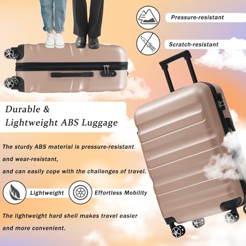 Luggage Set 13 Piece (Champagne / 13-piece Set)