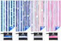 Microfiber Beach Towel (4 Pack Blue Peank Dream World / 32x71 inch)