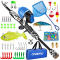 Kids Fishing Pole (Black&Net / 4.92 ft)