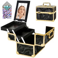 Makeup Train Case (Black Gold ARBS)