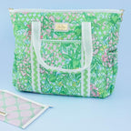 Insulated Cooler Tote (Lime Feeling Good)