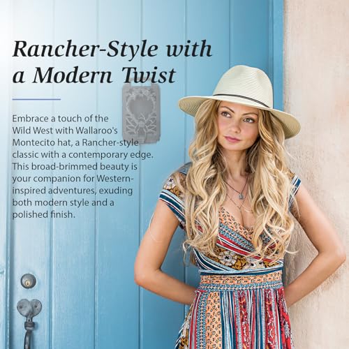 Wallaroo Women’s Montecito Fedora (One Size / Natural)