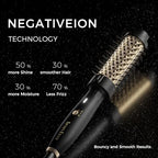 Thermal Brush 1.5" Curling Brush (Gold)