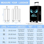 Don't Touch Me Luggage Cover Washable Suitcase Protector Anti (Don't Touch Me / S(20-22inch suitcase))