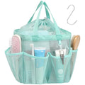 Mesh Shower Caddy Portable with Drawstring (Sage Green with Drawstring)