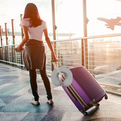 Travel Neck Pillow Cover (Grey)