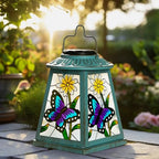 Butterfly Solar Lantern with Shepherd Hook (Butterfly)