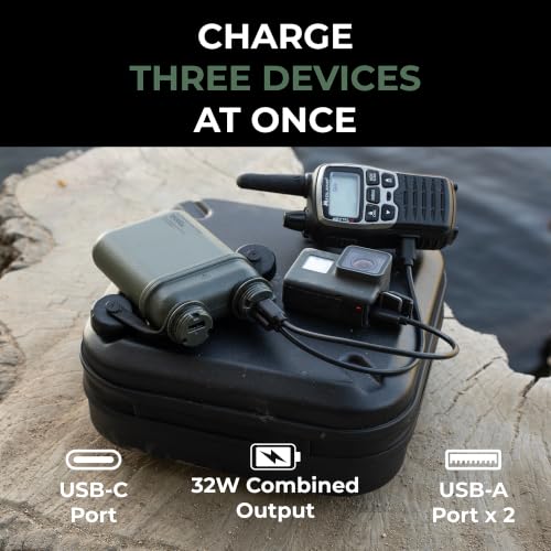 NESTOUT Rugged Power Bank (Olive Green / 15000mAh)