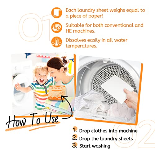 Laundry Detergent Sheets (80 Count (Pack of 2))