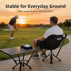 Portable Compact Camping Chair (Blue)