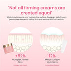 QUIA Collagen Jelly Cream – Lightweight Gel Moisturizer for Glowing, Plump Skin – With Niacinamide and Peptides – Korean Skincare for Daily Hydration