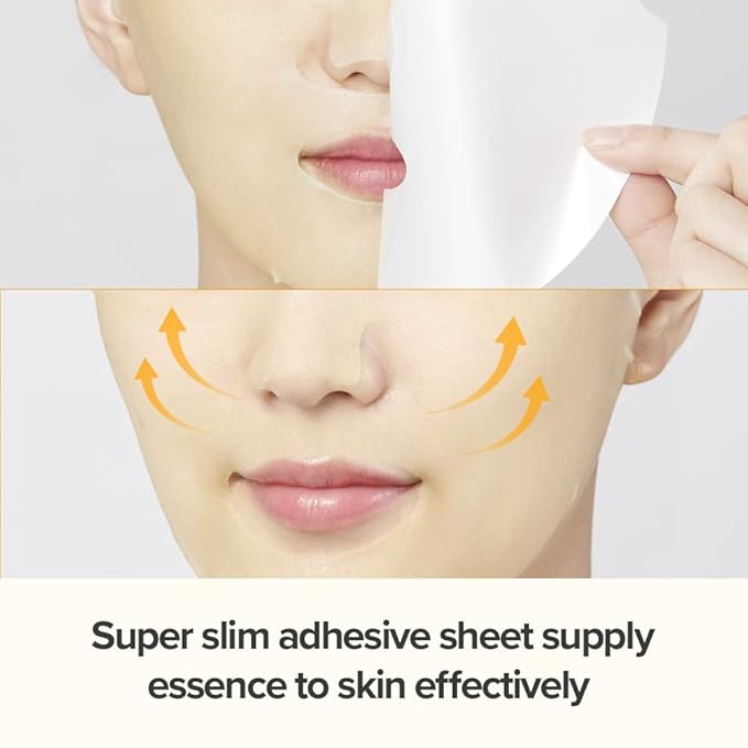 JMsolution Honey Royal Propolis Ampoule Korean Skin care Face Mask -Rich Moisturizing boositng Nutrition -10sheets For All Skin Type