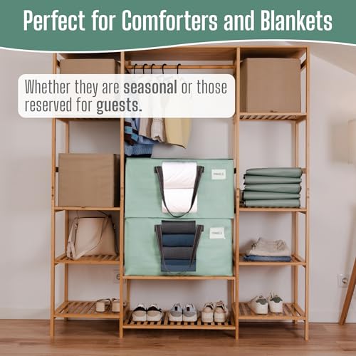 Moving Bags Wide Open Top (Light Green Matte / 6 Pack)