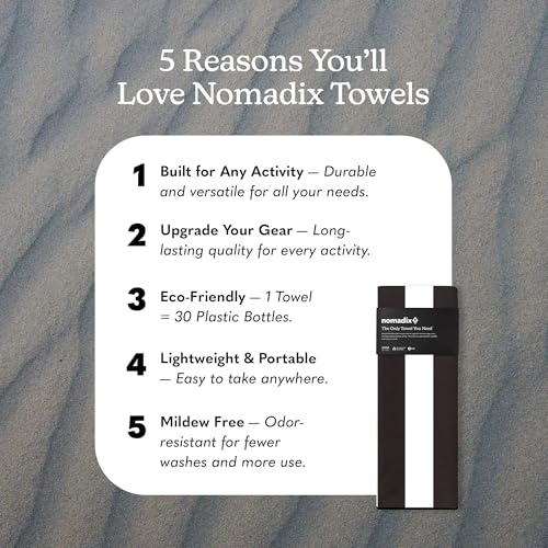 Original Towel (Cabana Stripe Black)