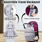 Diaper Bag Backpack (Gray)