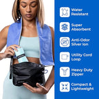 Microfiber Quick Dry Gym Towel (Pack of 3 / Laguna)