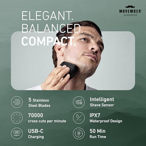 ARC5 Palm Sized Foil Shaver (Black)
