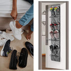 Over The Door Shoe Organizer (gray)