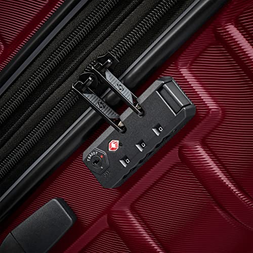 Omni 2 Hardside Expandable Luggage with Spinner Wheels (2-Piece Set (Carry-on/Medium) / Natural Merlot)