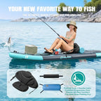 11'6" Premium Stand Up Paddle Board (Blue Teal)