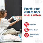 Vacuum Storage Bags with Hand Pump (Medium 10-Pack)