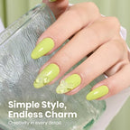 Beetles Green Gel Nail Polish (H - Creme Green | Fresh Pistachio)