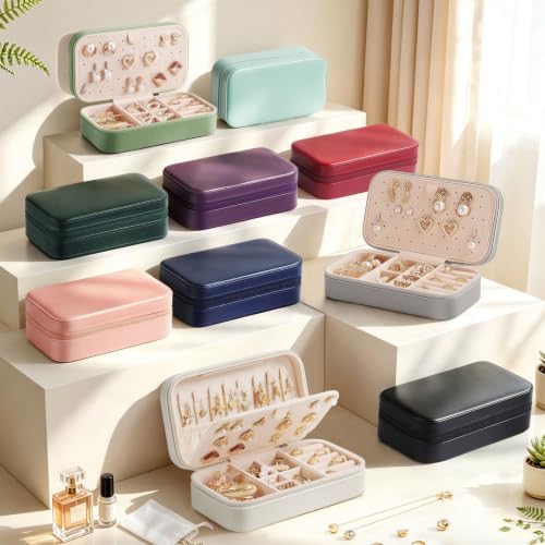 Travel Jewelry Box (Dark Green)