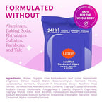 Acidified Deodorant Wipes (45 Count (Pack of 2))