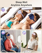2 Pack Silk Sleep Masks (Pink+pink)