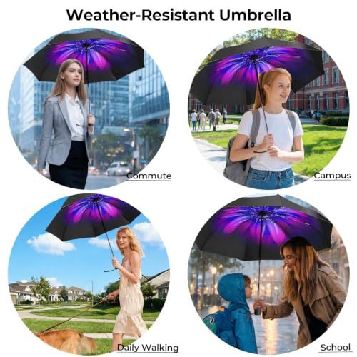 Compact Travel Umbrella (Orchid (Auto))