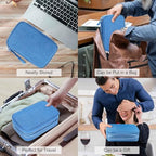 Electronic Organizer (9.1 x 5.9 x 3.15 inches / Cyan)